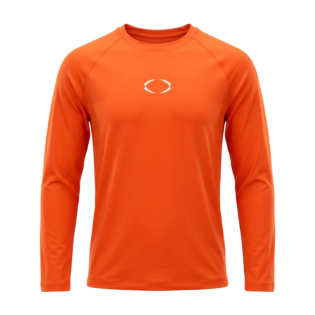 CAMISETA WEPULSE TÉRMICA ESSENCIAL MANGA LONGA LARANJA