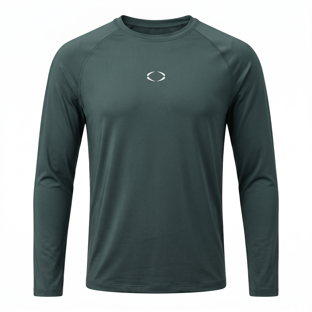 CAMISETA WEPULSE TÉRMICA ESSENCIAL MANGA LONGA CINZA CHUMBO