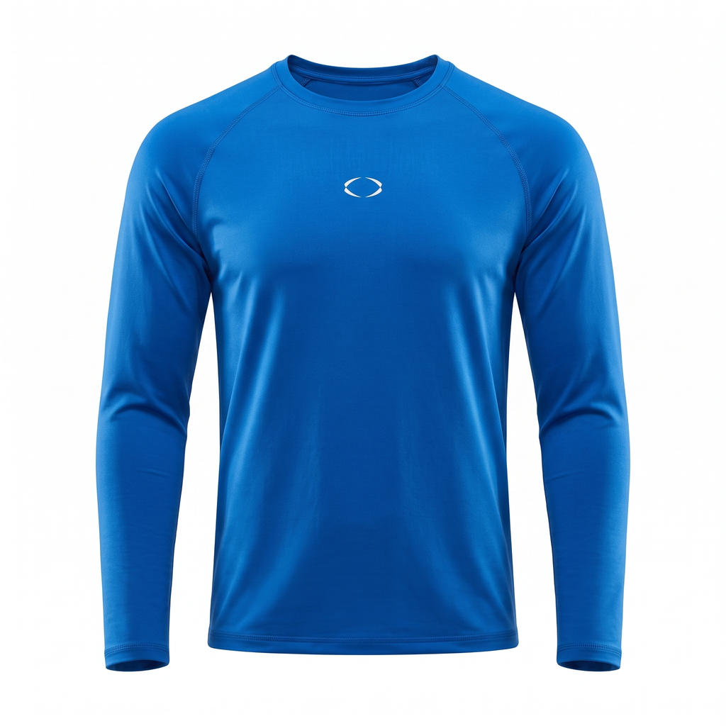 CAMISETA WEPULSE TÉRMICA ESSENCIAL MANGA LONGA AZUL ROYAL